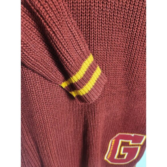 Harry Potter Women's Sz. S Red & Gold Gryffindor Sweater Dress - Picture 5 of 8